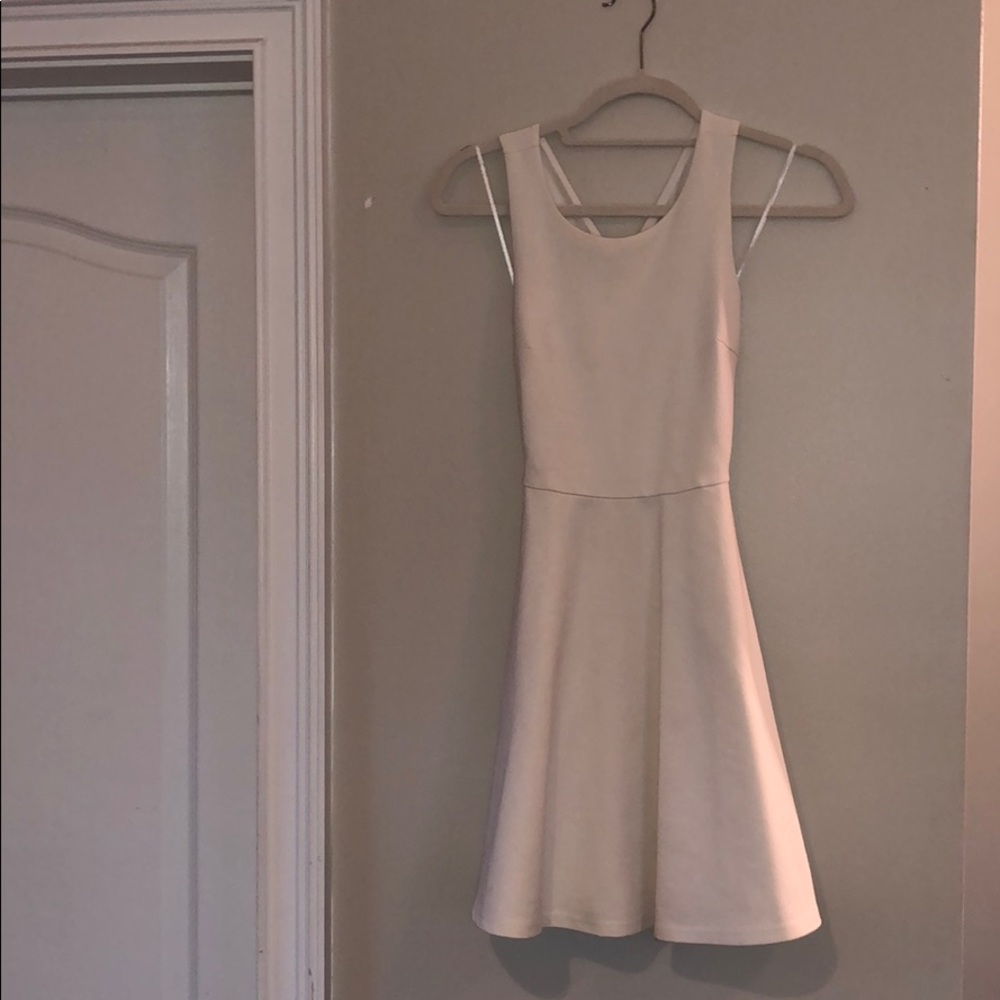 cross back dress